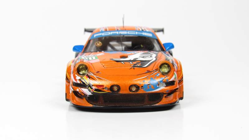 Illustration for article titled Flying Lizard Motorsports Porsche 911 GT3 RSR Art Car